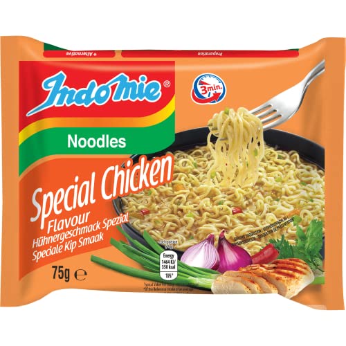 Indomie Fideos instantáneos, especial pollo - 75 gr